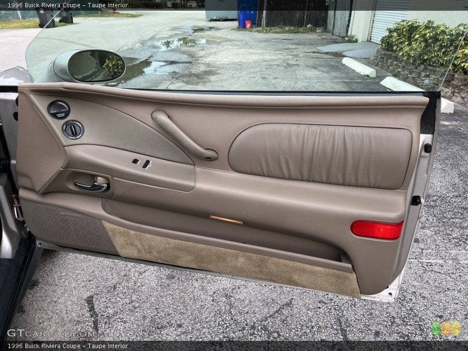Taupe Interior Door Panel for the 1996 Buick Riviera Coupe #145320406