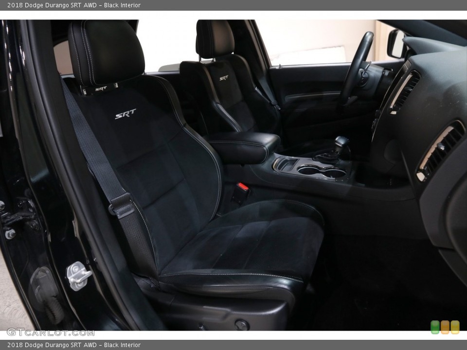 Black Interior Front Seat for the 2018 Dodge Durango SRT AWD #145321684