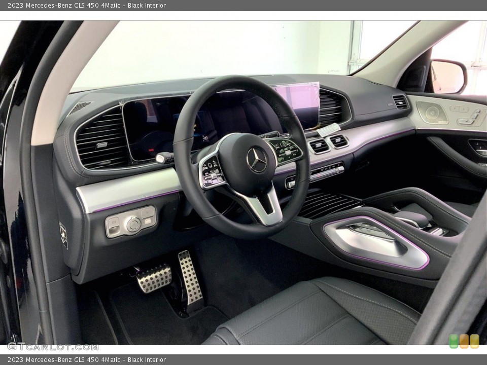 Black Interior Front Seat for the 2023 Mercedes-Benz GLS 450 4Matic #145322074