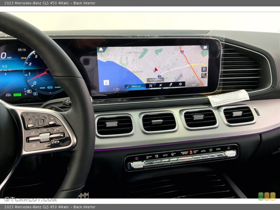 Black Interior Controls for the 2023 Mercedes-Benz GLS 450 4Matic #145322158