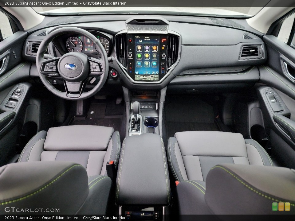 Gray/Slate Black Interior Dashboard for the 2023 Subaru Ascent Onyx Edition Limited #145322689