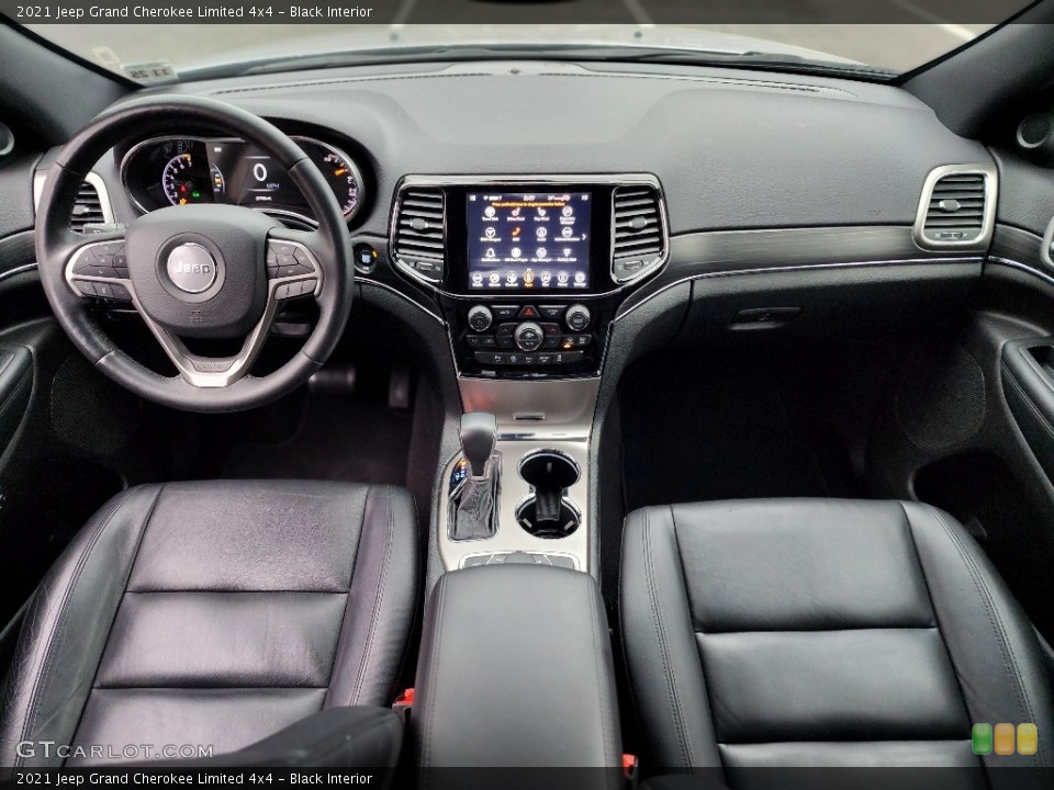 Black Interior Photo for the 2021 Jeep Grand Cherokee Limited 4x4 #145323136
