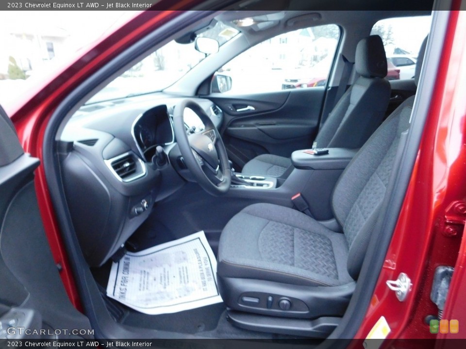 Jet Black Interior Photo for the 2023 Chevrolet Equinox LT AWD #145326991