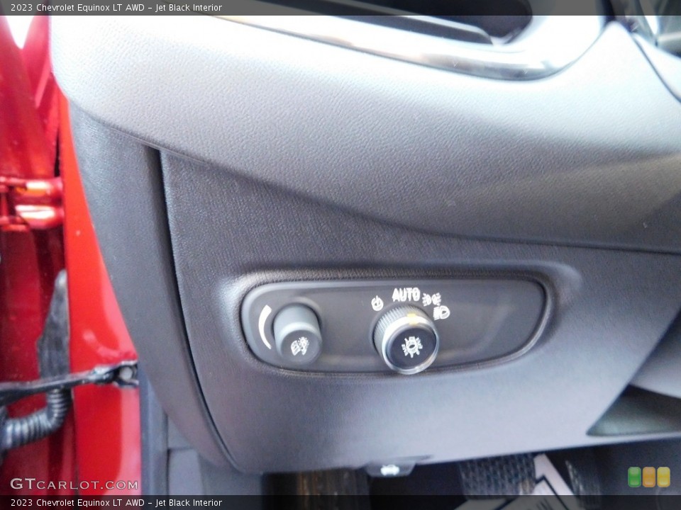 Jet Black Interior Controls for the 2023 Chevrolet Equinox LT AWD #145327126