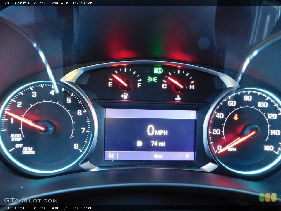 Jet Black Interior Gauges for the 2023 Chevrolet Equinox LT AWD #145327153