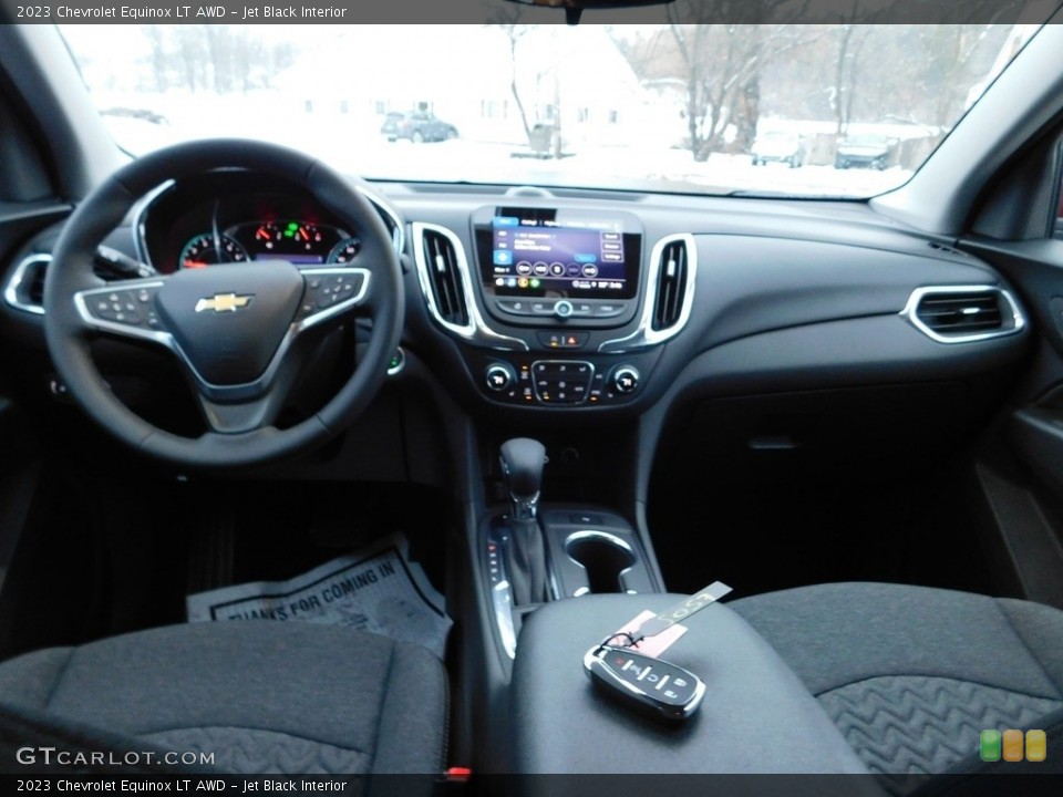 Jet Black Interior Dashboard for the 2023 Chevrolet Equinox LT AWD #145327363