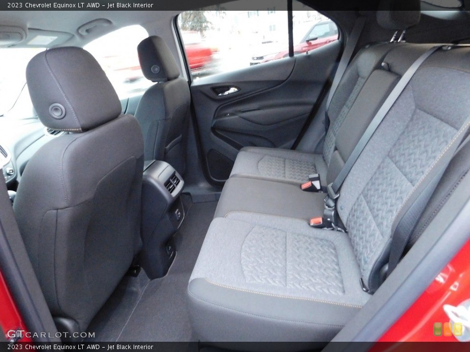 Jet Black Interior Rear Seat for the 2023 Chevrolet Equinox LT AWD #145327408