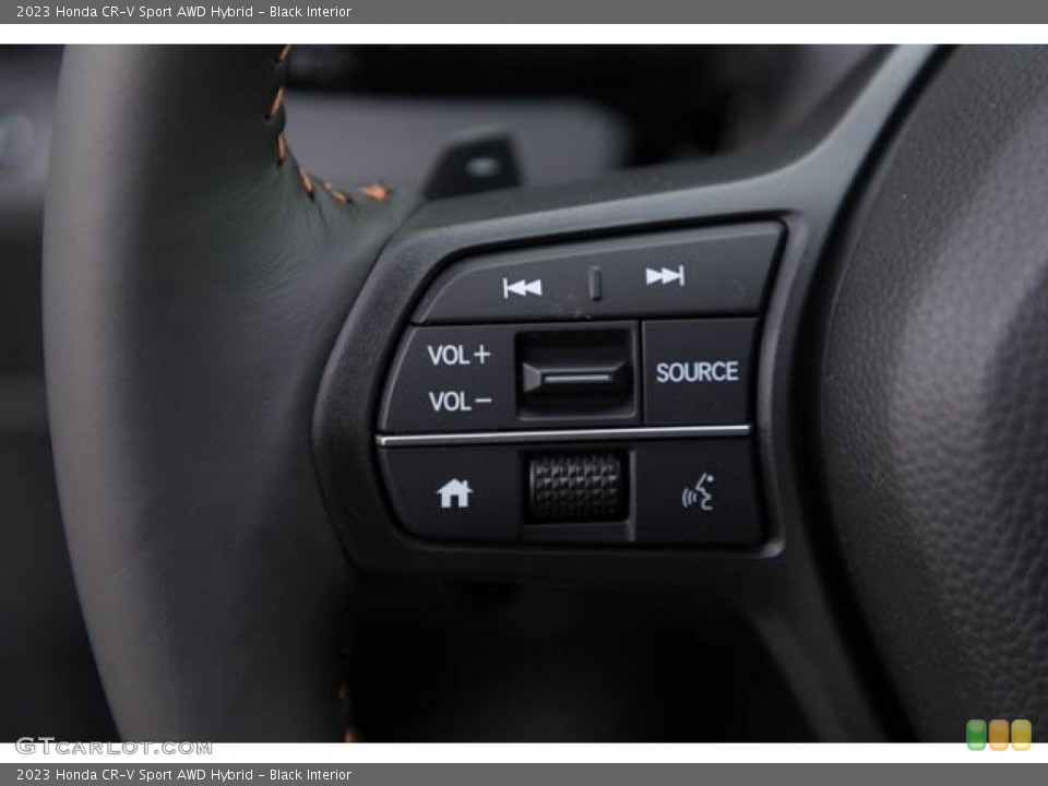 Black Interior Steering Wheel for the 2023 Honda CR-V Sport AWD Hybrid #145328503