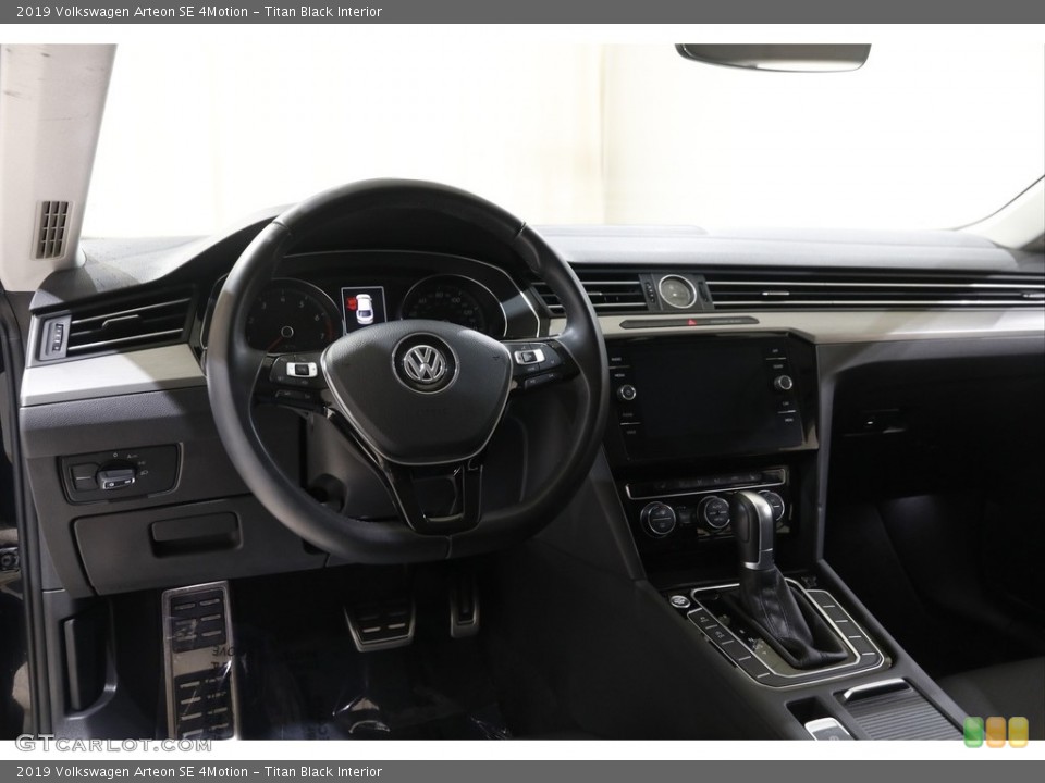 Titan Black Interior Dashboard for the 2019 Volkswagen Arteon SE 4Motion #145328716