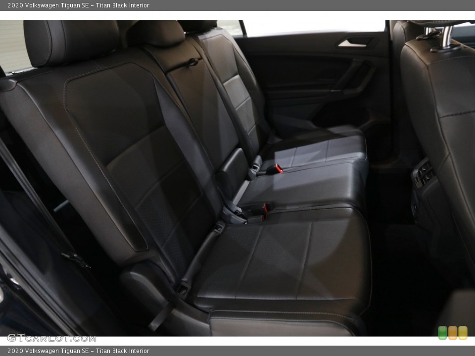 Titan Black Interior Rear Seat for the 2020 Volkswagen Tiguan SE #145329313