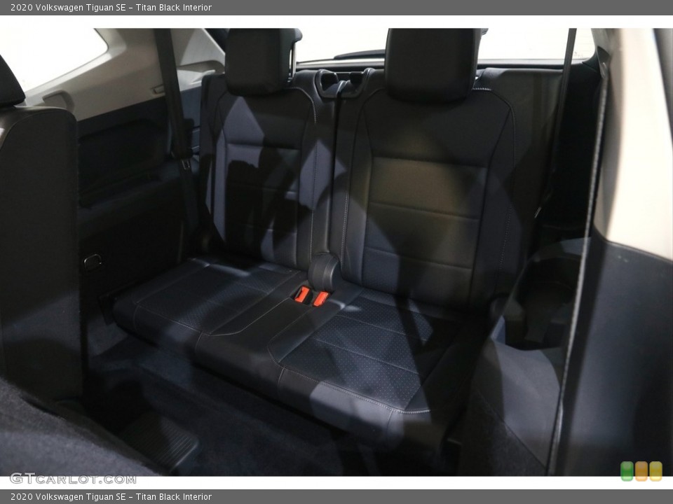 Titan Black Interior Rear Seat for the 2020 Volkswagen Tiguan SE #145329343