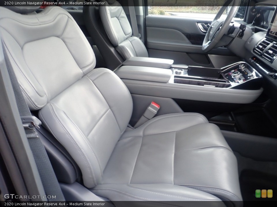 Medium Slate Interior Front Seat for the 2020 Lincoln Navigator Reserve 4x4 #145329385