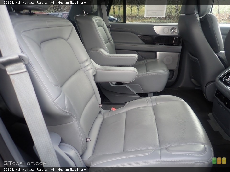 Medium Slate Interior Rear Seat for the 2020 Lincoln Navigator Reserve 4x4 #145329421