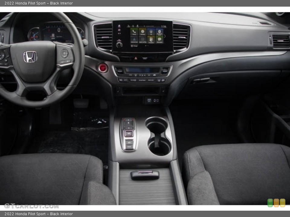 Black Interior Dashboard for the 2022 Honda Pilot Sport #145329793