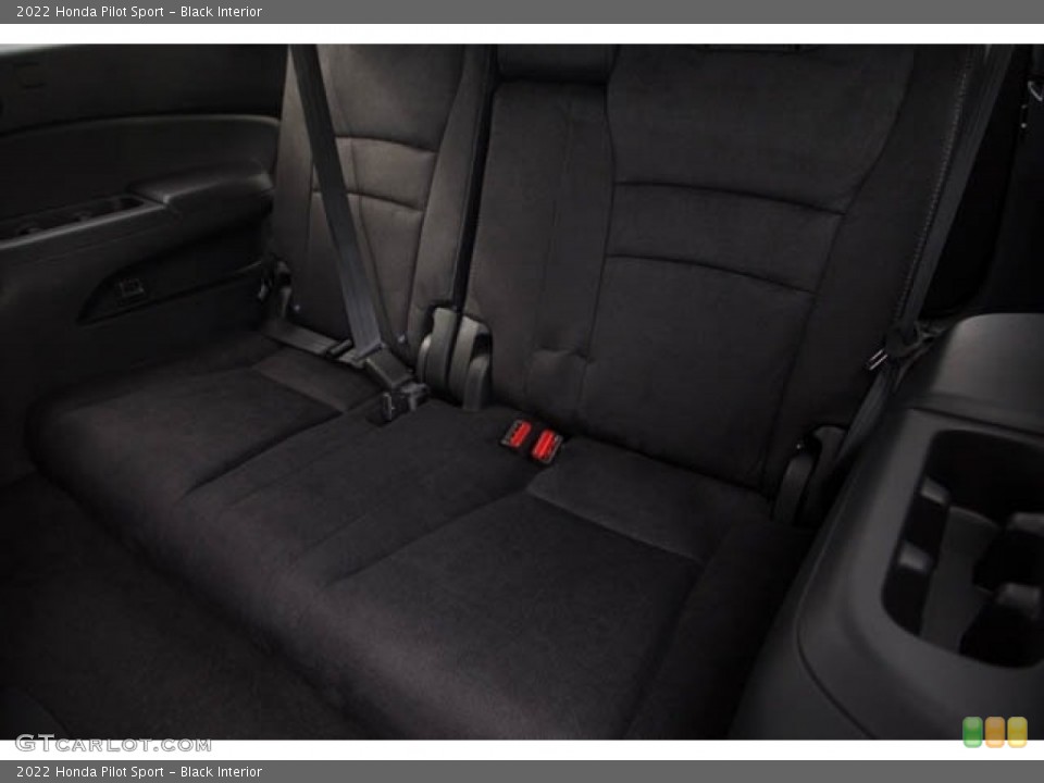 Black Interior Rear Seat for the 2022 Honda Pilot Sport #145329934