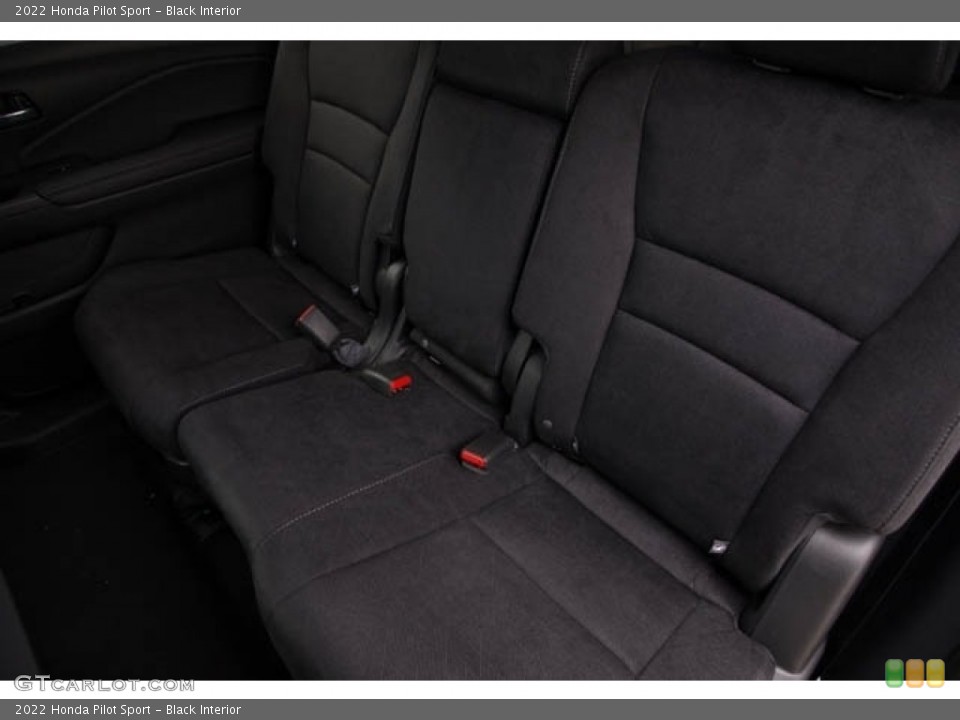 Black Interior Rear Seat for the 2022 Honda Pilot Sport #145329943