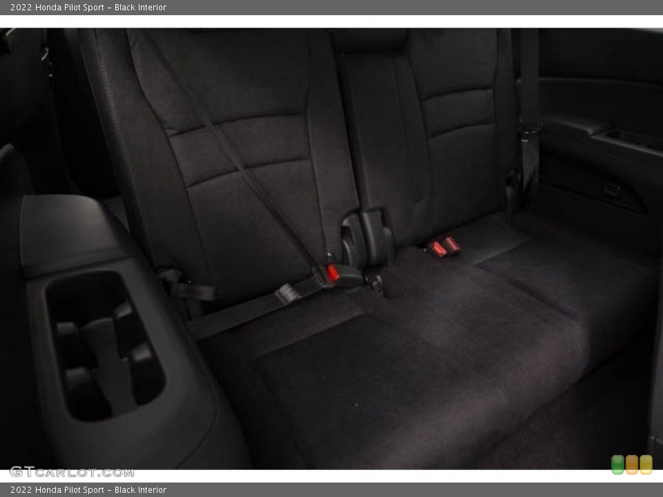 Black Interior Rear Seat for the 2022 Honda Pilot Sport #145329970