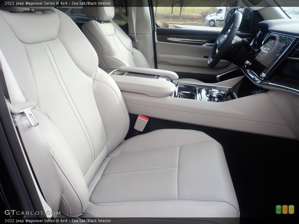Sea Salt/Black Interior Front Seat for the 2022 Jeep Wagoneer Series III 4x4 #145330282