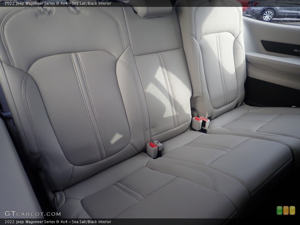 Sea Salt/Black Interior Rear Seat for the 2022 Jeep Wagoneer Series III 4x4 #145330333