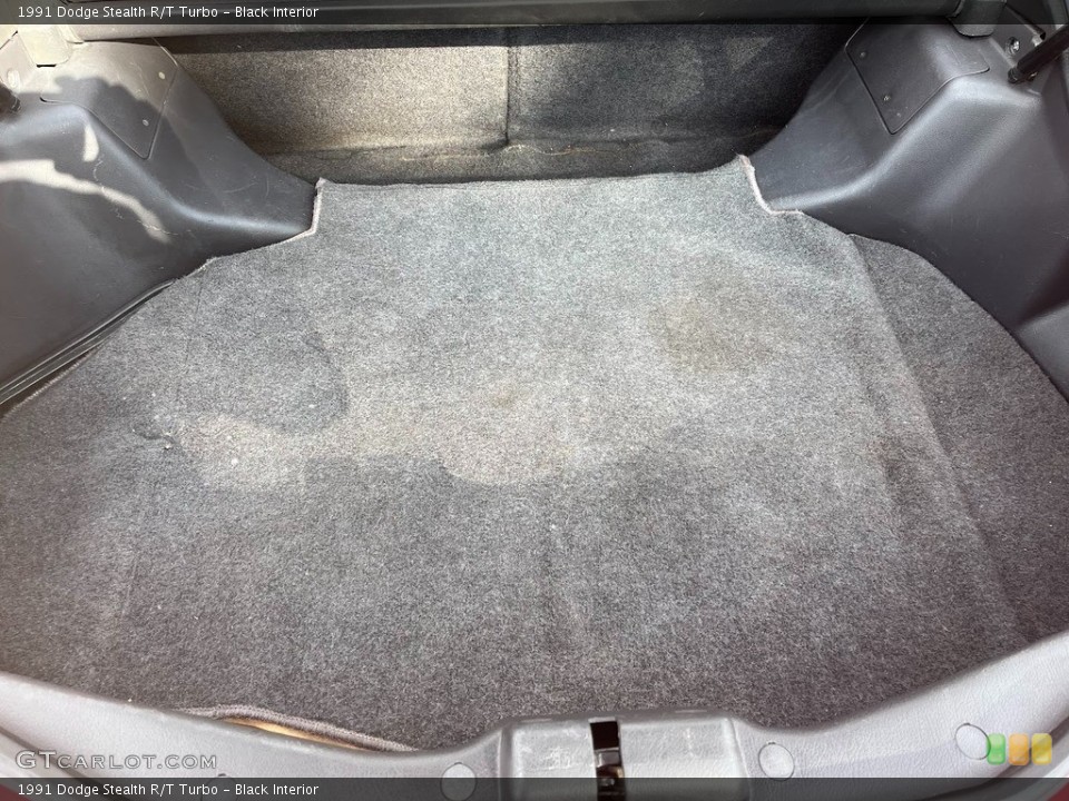Black Interior Trunk for the 1991 Dodge Stealth R/T Turbo #145331111