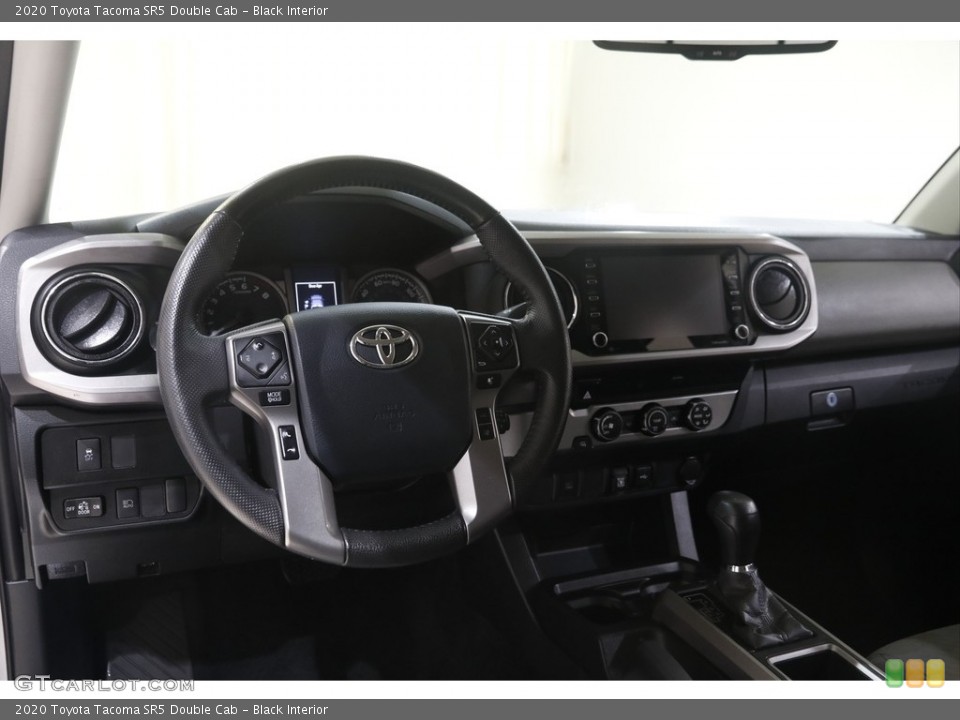 Black Interior Dashboard for the 2020 Toyota Tacoma SR5 Double Cab #145332446