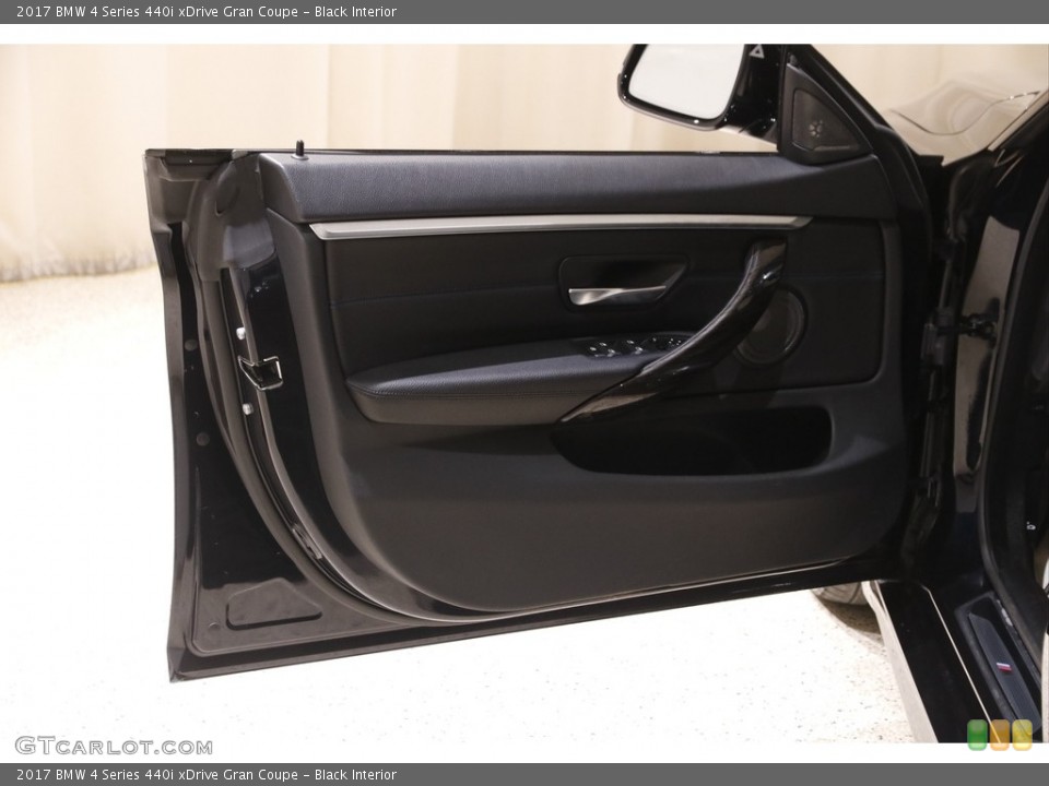 Black Interior Door Panel for the 2017 BMW 4 Series 440i xDrive Gran Coupe #145332794