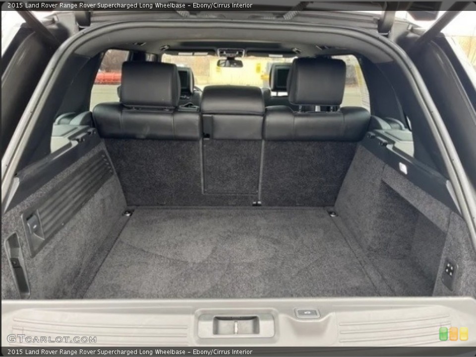 Ebony/Cirrus Interior Trunk for the 2015 Land Rover Range Rover Supercharged Long Wheelbase #145333827
