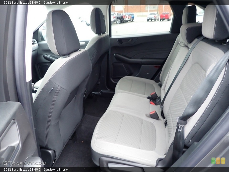 Sandstone Interior Rear Seat for the 2022 Ford Escape SE 4WD #145334484