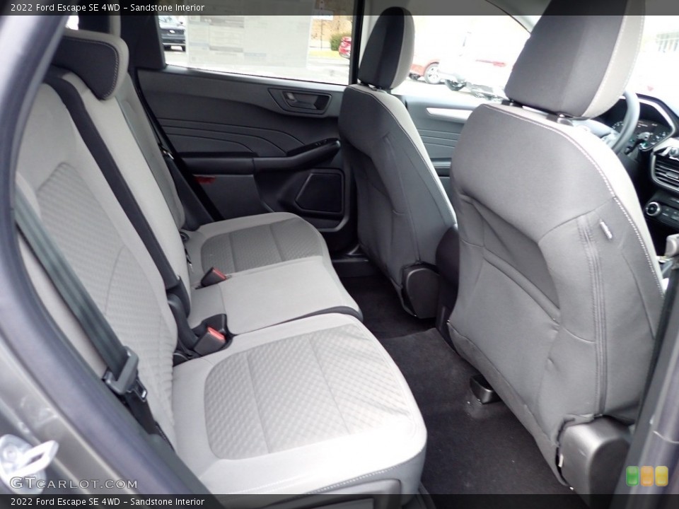 Sandstone Interior Rear Seat for the 2022 Ford Escape SE 4WD #145334636