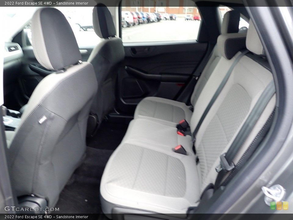 Sandstone Interior Rear Seat for the 2022 Ford Escape SE 4WD #145334646
