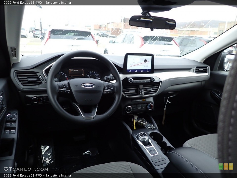 Sandstone Interior Dashboard for the 2022 Ford Escape SE 4WD #145334652