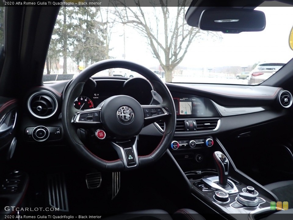 Black Interior Dashboard for the 2020 Alfa Romeo Giulia TI Quadrifoglio #145339002