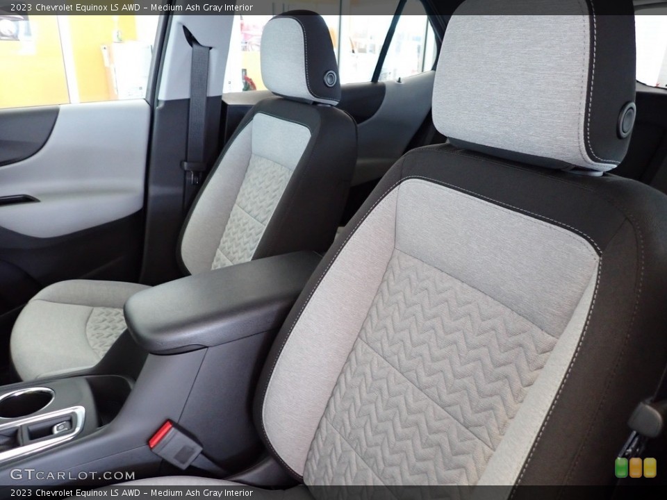 Medium Ash Gray Interior Front Seat for the 2023 Chevrolet Equinox LS AWD #145339233