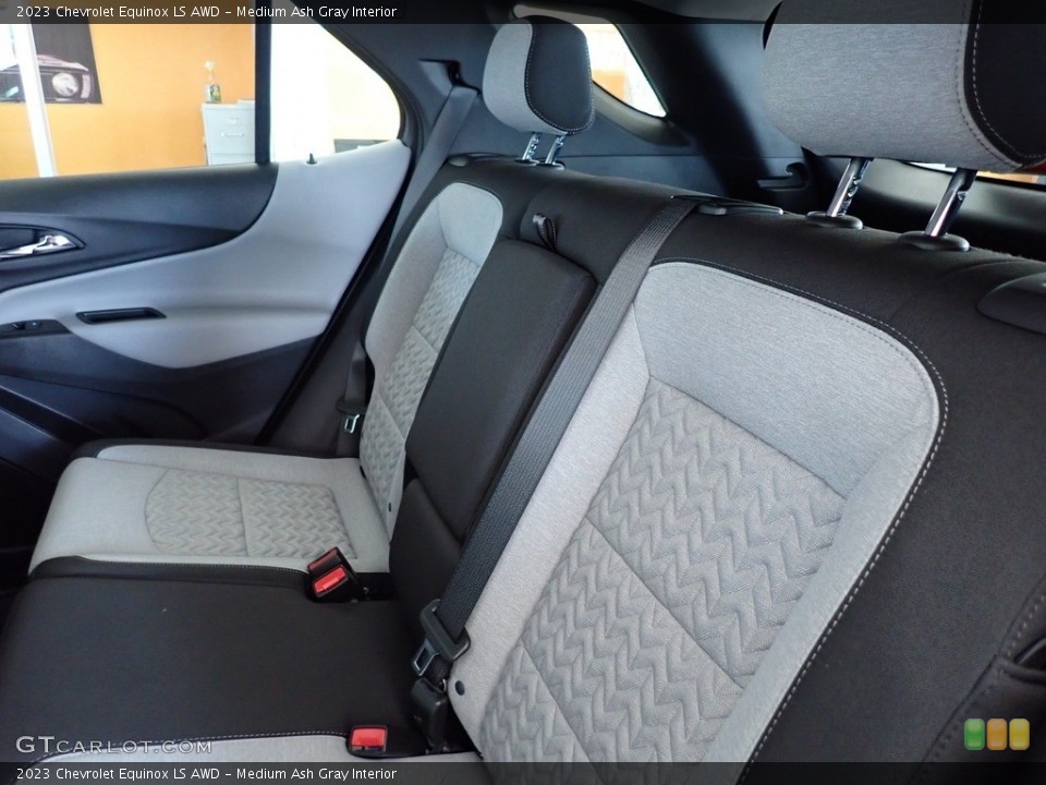 Medium Ash Gray Interior Rear Seat for the 2023 Chevrolet Equinox LS AWD #145339251