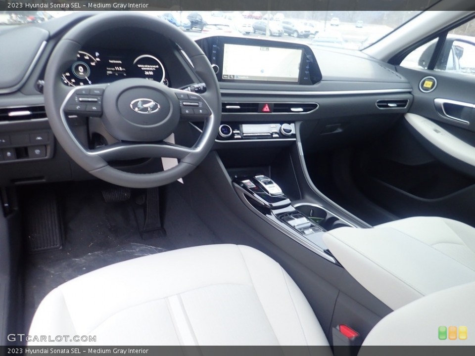 Medium Gray Interior Front Seat for the 2023 Hyundai Sonata SEL #145340709