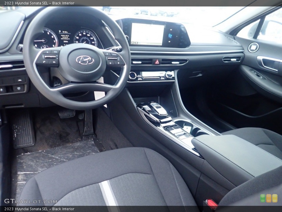 Black Interior Photo for the 2023 Hyundai Sonata SEL #145341444