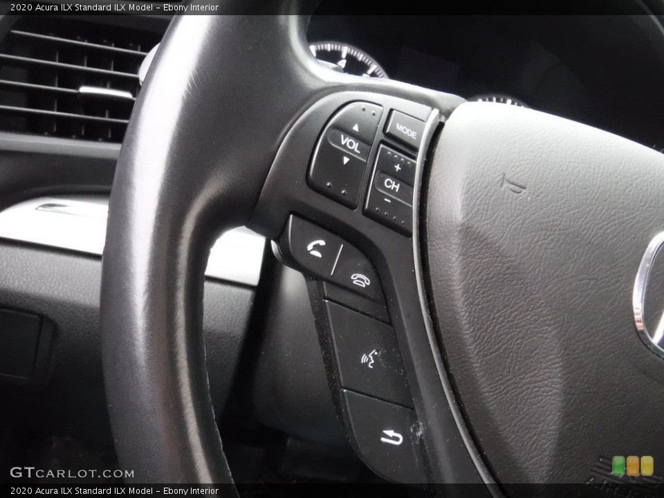 Ebony Interior Steering Wheel for the 2020 Acura ILX  #145342194