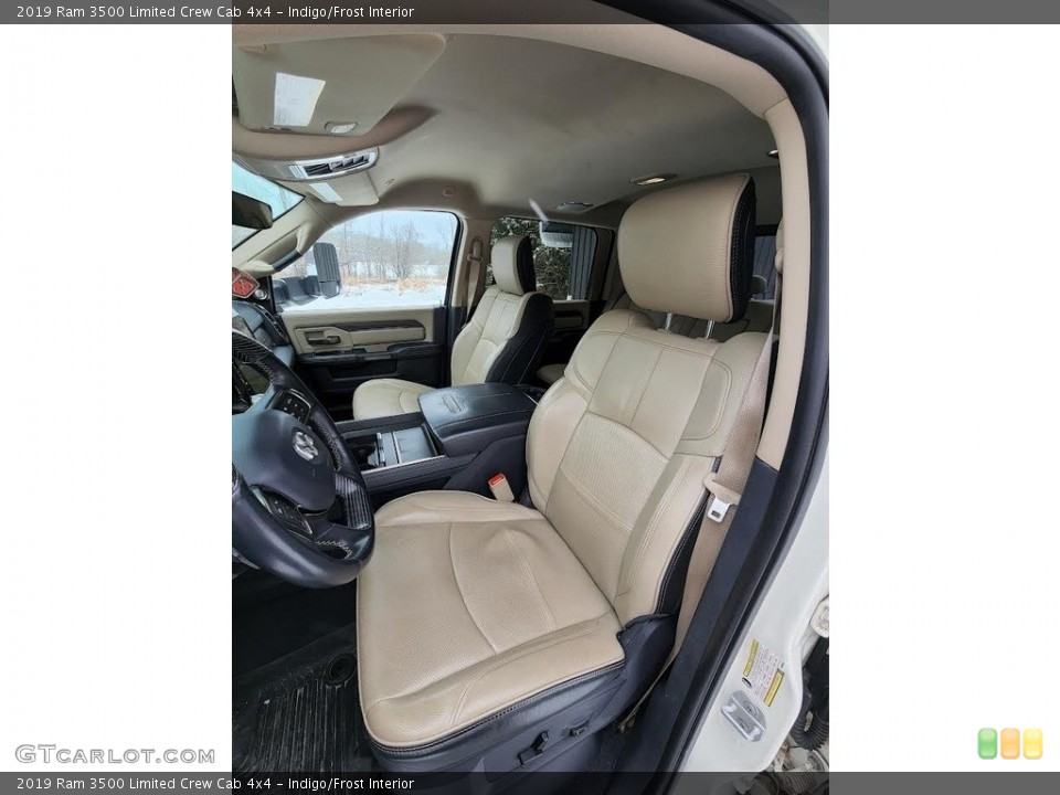 Indigo/Frost Interior Photo for the 2019 Ram 3500 Limited Crew Cab 4x4 #145342845