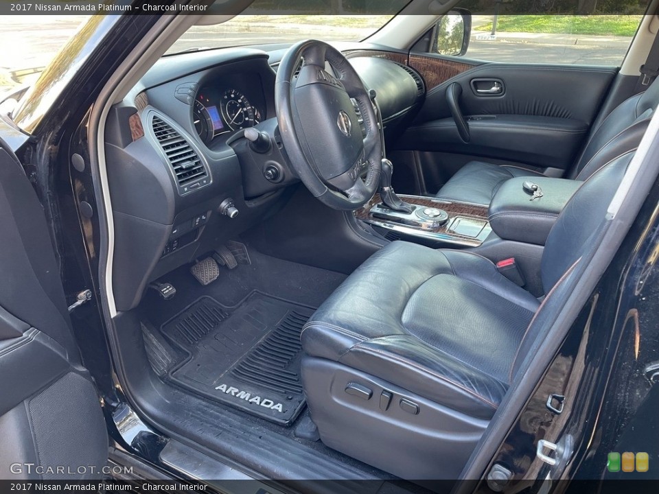 Charcoal Interior Prime Interior for the 2017 Nissan Armada Platinum #145342944