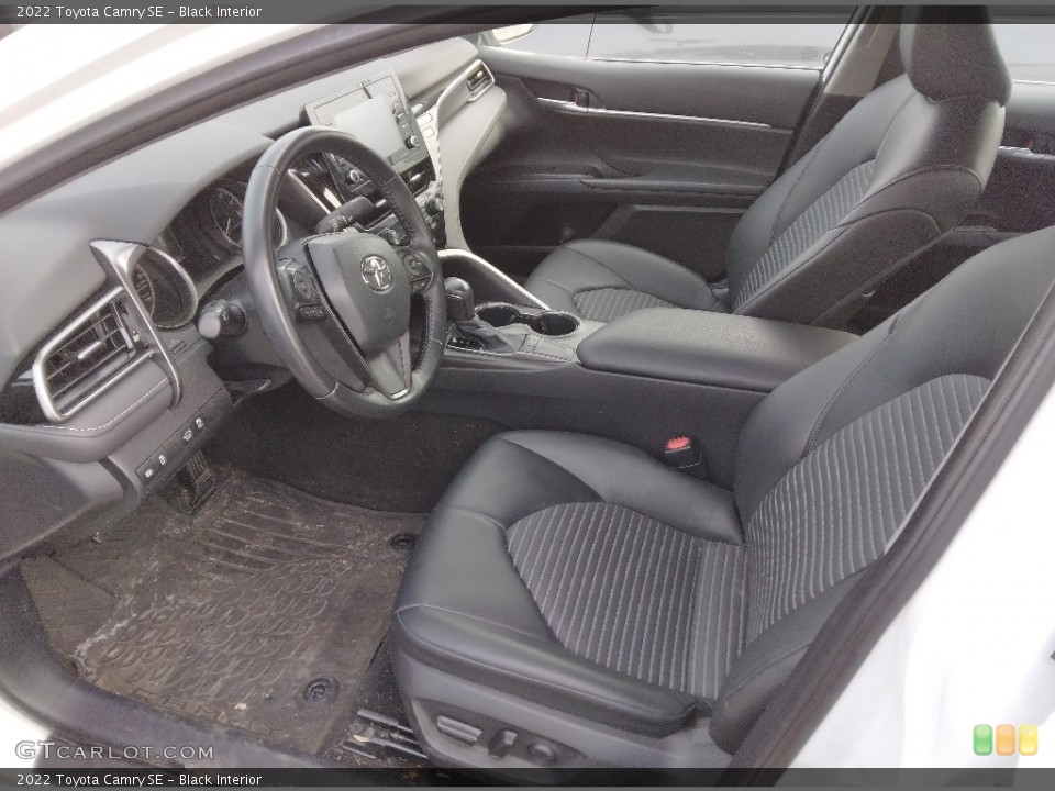 Black Interior Photo for the 2022 Toyota Camry SE #145344784