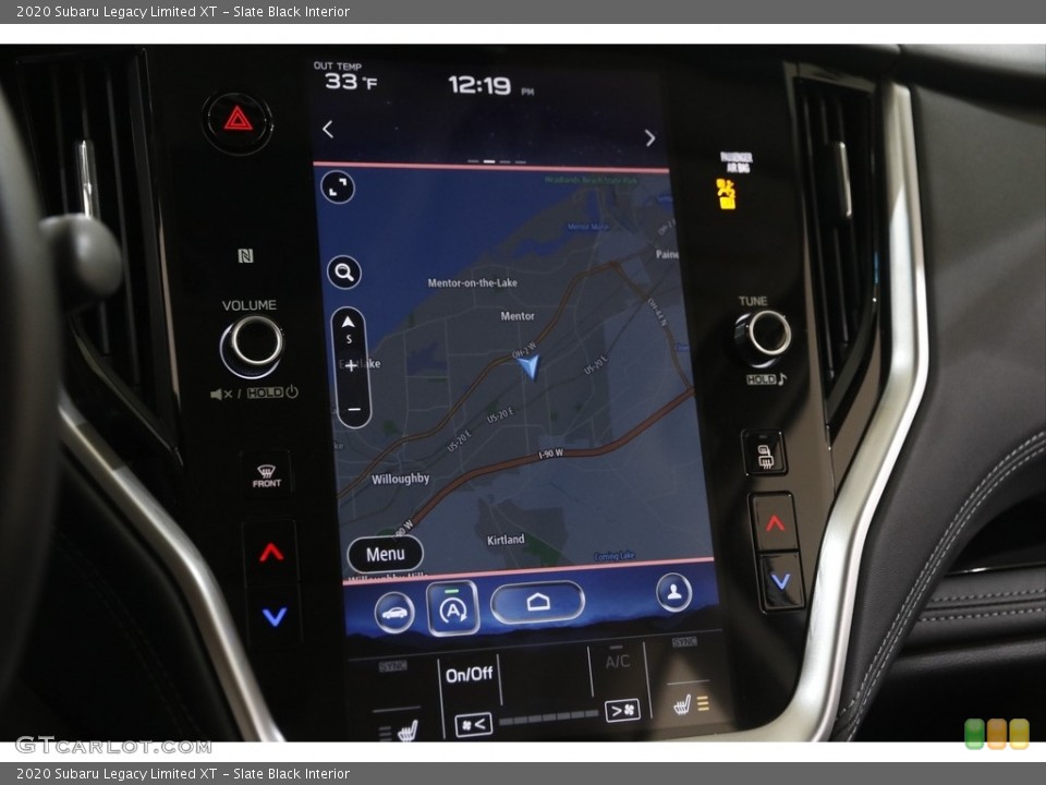 Slate Black Interior Navigation for the 2020 Subaru Legacy Limited XT #145345645