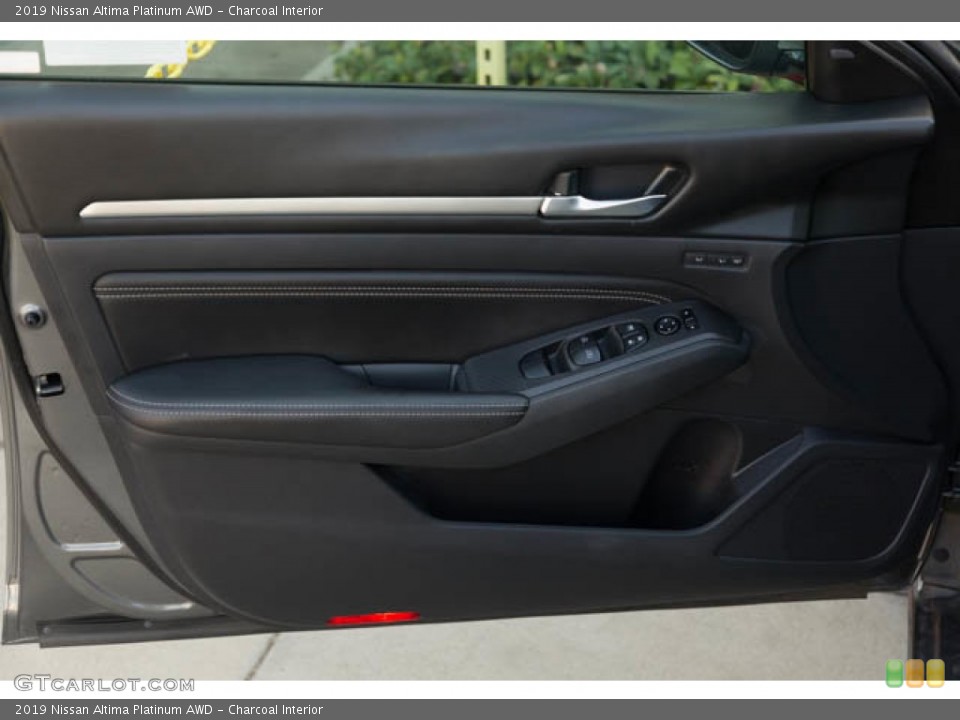 Charcoal Interior Door Panel for the 2019 Nissan Altima Platinum AWD #145345765
