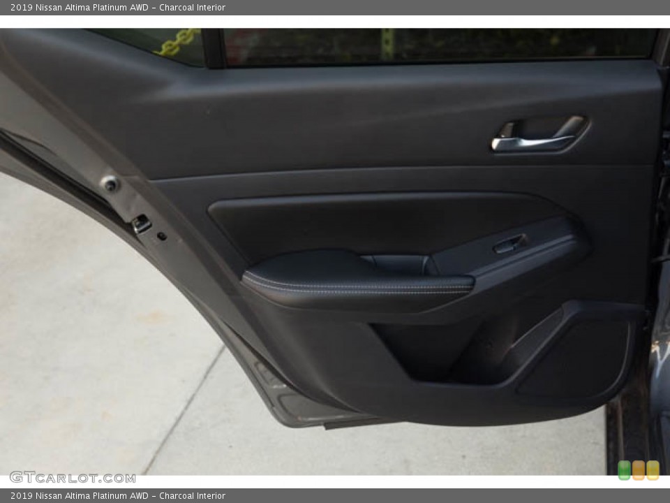 Charcoal Interior Door Panel for the 2019 Nissan Altima Platinum AWD #145345813