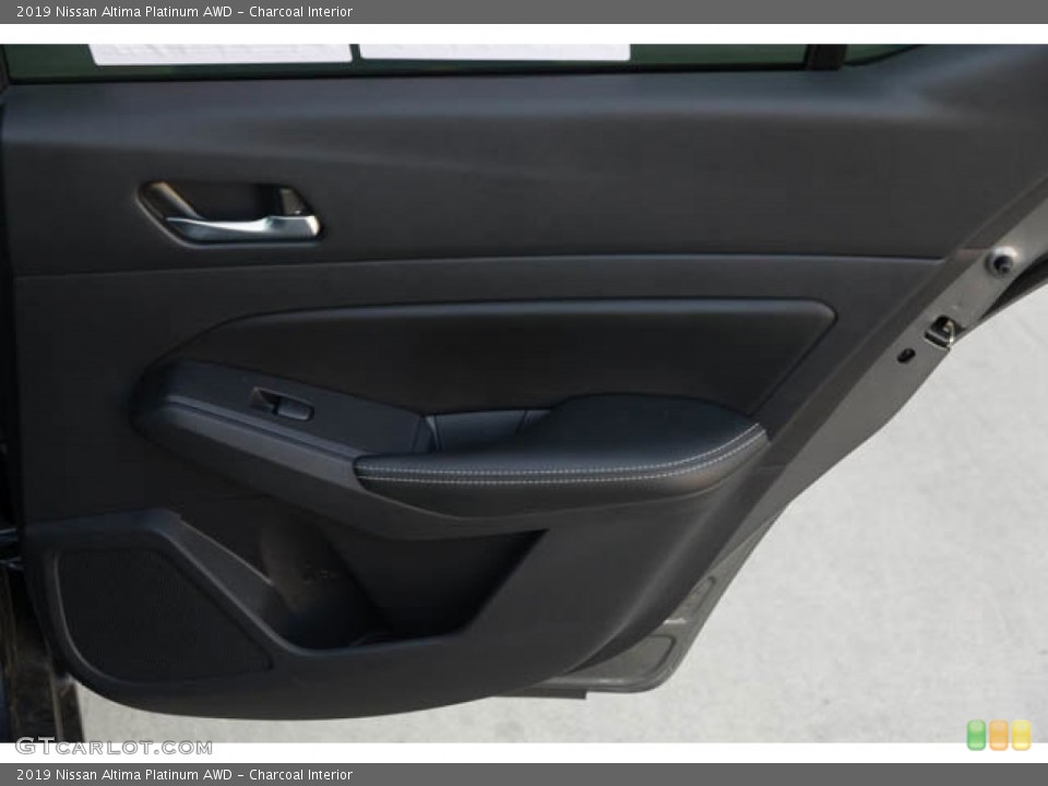 Charcoal Interior Door Panel for the 2019 Nissan Altima Platinum AWD #145345831
