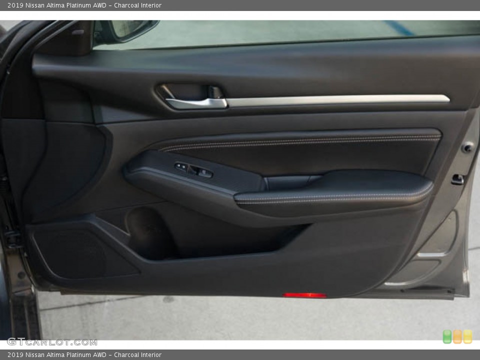 Charcoal Interior Door Panel for the 2019 Nissan Altima Platinum AWD #145345855