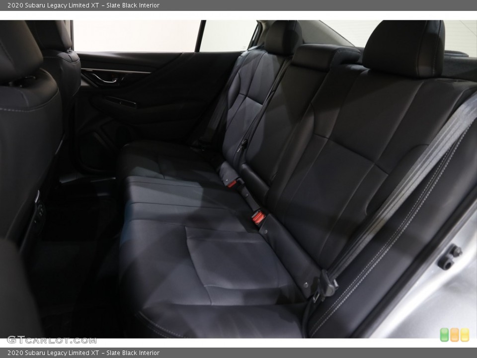 Slate Black Interior Rear Seat for the 2020 Subaru Legacy Limited XT #145345861