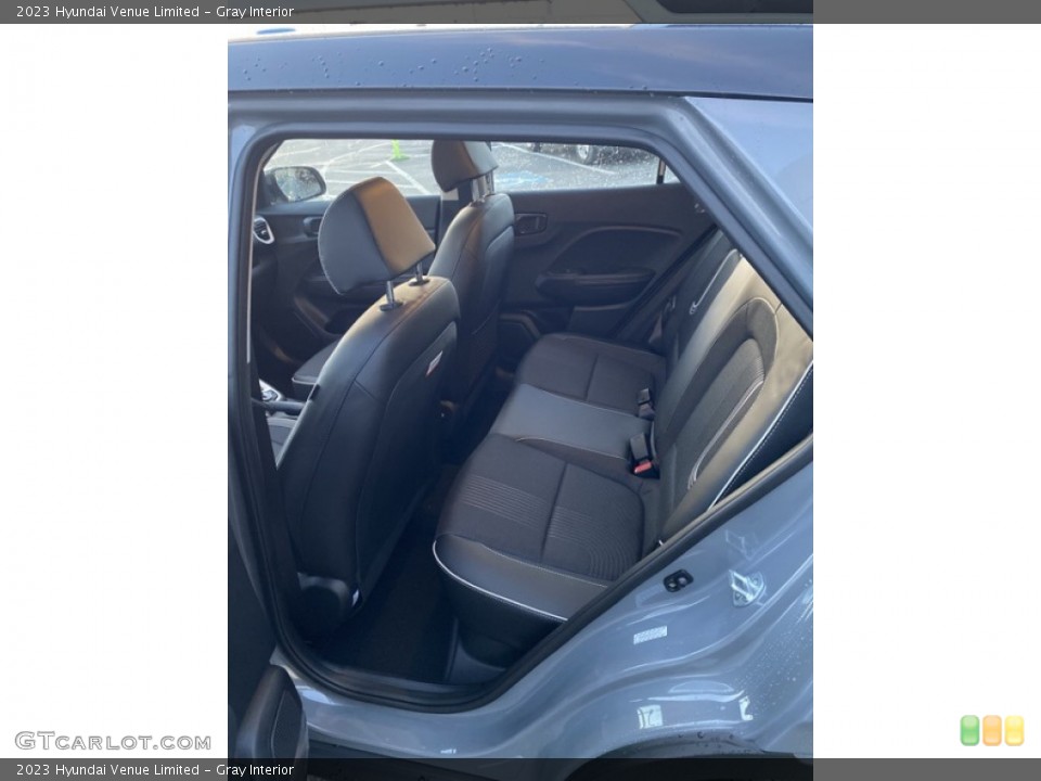 Gray Interior Rear Seat for the 2023 Hyundai Venue Limited #145346946