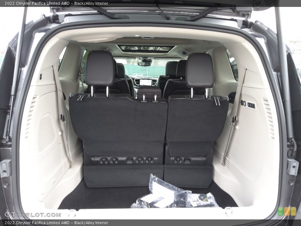 Black/Alloy Interior Trunk for the 2022 Chrysler Pacifica Limited AWD #145347990