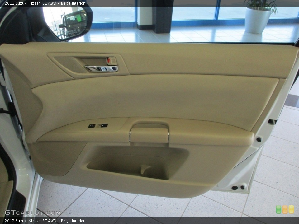 Beige Interior Door Panel for the 2012 Suzuki Kizashi SE AWD #145348126