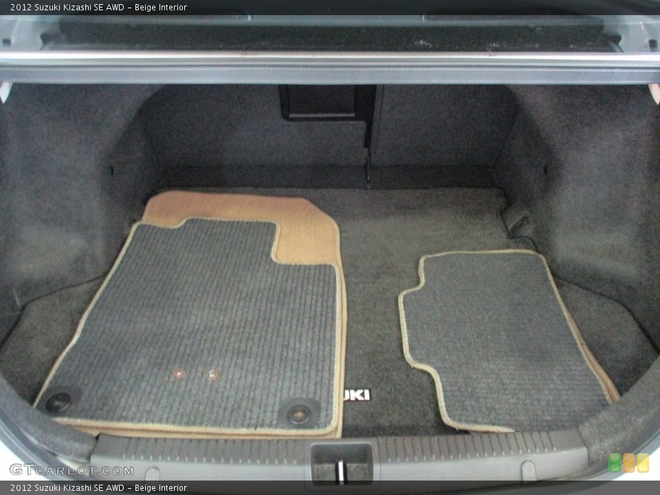Beige Interior Trunk for the 2012 Suzuki Kizashi SE AWD #145348273